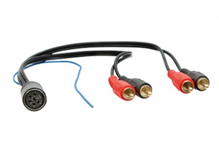 Aktiv system-adapter Volvo 6-pin - RCA i gruppen Bilstereo / Hvad passer i min bil / Volvo / Volvo XC70 / Volvo XC70 2004-2007 / Skifte stereo XC70 2004-2007 hos BRL Electronics (70013135250)