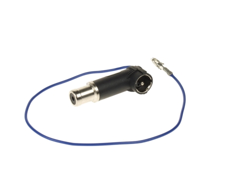 Antenneadapter ISO(f) til ISO(m), 12V phantom i gruppen Bilstereo / Hvad passer i min bil / Audi / Audi A4 / Audi A4 2004-2008 / Udskift radioen / Original 2DIN hos BRL (700150104)