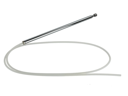 ACV Teleskopantenne AM/FM krom, 80 cm i gruppen Bilstereo / Tilbehør / Antenner hos BRL (7001510003811)
