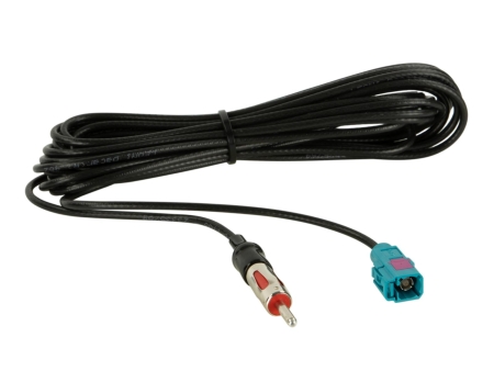 Antennekabel forlængelse Fakra til DIN, 500 cm i gruppen Bilstereo / Tilbehør / Antenner hos BRL Electronics (70015215001)