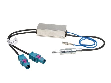 Antennadapter Dubbel Fakra Audi, Seat, Skoda och VW i gruppen Bilstereo / Hvad passer i min bil / Audi / Audi A4 / Audi A4 2004-2008 / Udskift radioen / Original 2DIN hos BRL Electronics (700152407)