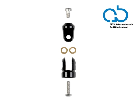 Antenneledning 90° justerbar, M5 i gruppen Nyheder hos BRL (700153461501)