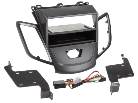 ACV Monteringsramme 2-DIN Ford Fiesta, sort i gruppen Bilstereo / Hvad passer i min bil / Ford / Fiesta / Fiesta 2013-2017 hos BRL (700241114201)