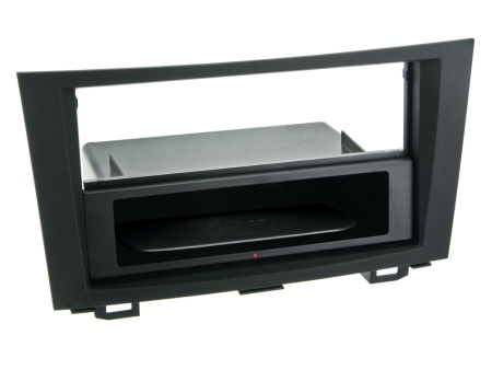 Facia-plade 2-DIN Honda CR-V 2007-2012, sort i gruppen Bilstereo / Hvad passer i min bil / Honda / CR-V / CR-V 2007-2011 hos BRL (70024113007)