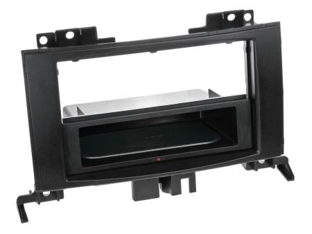 Monteringsramme 1-DIN INBAY Mercedes/VW, sort i gruppen Bilstereo / Hvad passer i min bil / Mercedes / Sprinter / Sprinter 2006-2018 hos BRL (70024119027)