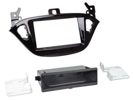 ACV Monteringsramme 2-DIN Opel Adam/Corsa E i gruppen Bilstereo / Hvad passer i min bil / Opel / Corsa / Corsa 2014-2019 hos BRL (70024123029)