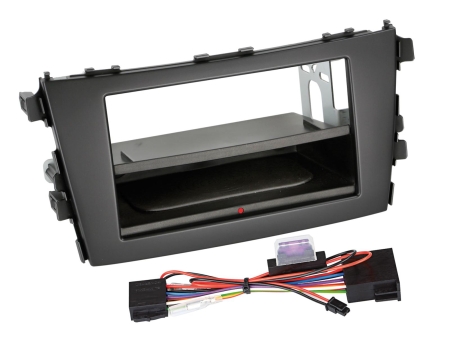 Monteringsramme 2-DIN Suzuki Celerio, sort i gruppen Bilstereo / Hvad passer i min bil / Suzuki / Celerio hos BRL (700241294091)