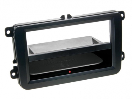 Monteringsram med inbyggd QI-laddare VW, Skoda, Seat i gruppen Bilstereo / Hvad passer i min bil / Volkswagen / Transporter / Transporter T6 2015-2020 / Skift stereo Transporter T6 2015-2020 hos BRL Electronics (700241320101)