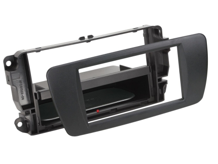Monteringsramme 1/2-DIN INBAY Seat Ibiza, mat sort i gruppen Bilstereo / Hvad passer i min bil / Seat / Ibiza / Ibiza 2002-2008 hos BRL (700241328062)