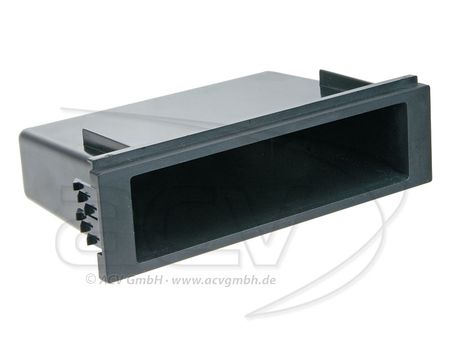 Prylfack Enkel-DIN 50mm i gruppen Bilstereo / Tilbehør / Monteringstilbehør hos BRL Electronics (70027100004)