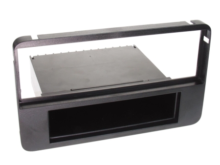 Monteringsramme 1-DIN med opbevaringsrum Alfa 159/Brera/Spider, sort i gruppen Bilstereo / Hvad passer i min bil / Alfa Romeo hos BRL Electronics (70028100106)