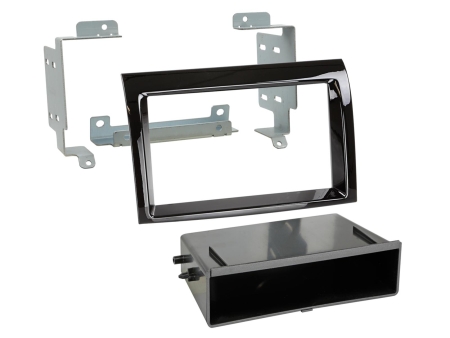 Monteringsramme 2-DIN med opbevaringsrum Citroen/Fiat/Opel/Peugeot i gruppen Bilstereo / Hvad passer i min bil / Peugeot / Peugeot Boxer / Peugeot Boxer 2005-2007 hos BRL (700281094292)