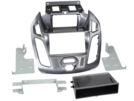 Monteringsramme 2-DIN Ford Connect, med opbevaringsrum i gruppen Bilstereo / Hvad passer i min bil / Ford / Transit Connect / Transit Connect 2013-2023 hos BRL Electronics (7002811142712)