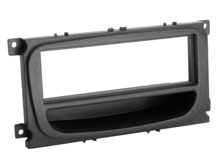 Monteringsramme 1-DIN med opbevaringsrum Ford, sort i gruppen Bilstereo / Hvad passer i min bil / Ford / B-max / B-max 2012- hos BRL Electronics (70028111436)