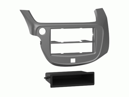 Monteringsramme 2-DIN med opbevaringsrum Honda Fit/Jazz 2009-2013 i gruppen Bilstereo / Hvad passer i min bil / Honda / Jazz / Jazz 2009-2015 hos BRL (700281130271)