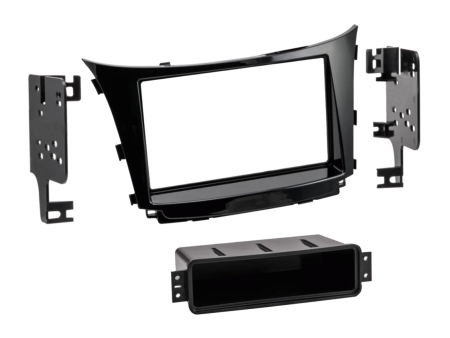 Monteringsramme 2-DIN med opbevaringsrum, Hyundai Elantra/i30 2012-2017 i gruppen Bilstereo / Hvad passer i min bil / Hyundai / i30 / i30 2013-2017 hos BRL (70028114331)