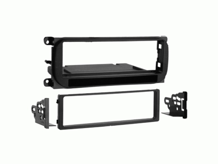 Monteringsramme 1-DIN med opbevaringsrum Chrysler/Dodge/Jeep/Plymouth i gruppen Bilstereo / Hvad passer i min bil / Chrysler, Dodge & Jeep / Monteringsramme hos BRL (700281145201)