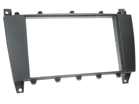 Monteringsramme 2-DIN Mercedes C-Klasse W203 i gruppen Bilstereo / Hvad passer i min bil / Mercedes / C-klasse / C-klasse 2001-2007 W203 hos BRL (70028119020)