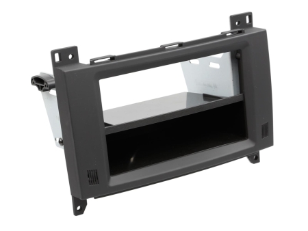 Monteringsramme 1-DIN Mercedes, med opbevaringsrum i gruppen Bilstereo / Hvad passer i min bil / Mercedes / Vito / Vito 2014-2023 hos BRL (700281190372)