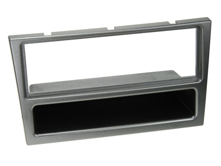 Monteringsramme 1-DIN med opbevaringsrum Opel Corsa C, aluminium i gruppen Bilstereo / Hvad passer i min bil / Renault / Trafic / Trafic 2001-2014 hos BRL (700281230264)