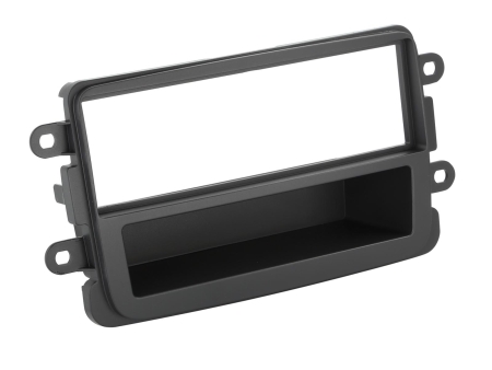 Monteringsramme 1-DIN med opbevaringsrum Dacia/Fiat/Nissan/Opel/Renault i gruppen Bilstereo / Hvad passer i min bil / Dacia / Dacia Sandero / Dacia Sandero 2012-2021 hos BRL (700281250133)
