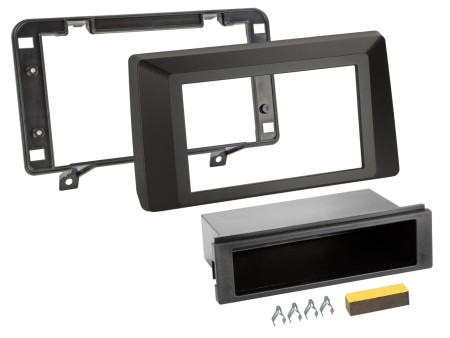 Monteringsramme 2-DIN med opbevaringsrum Dacia Duster 2021-2023 i gruppen Bilstereo / Hvad passer i min bil / Dacia / Dacia Duster / Dacia Duster 2018-2024 hos BRL (700281250211)