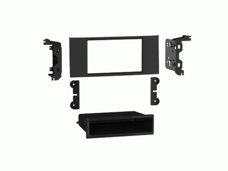 Monteringsramme 2-DIN med opbevaringsrum, Land Rover Range Rover i gruppen Bilstereo / Hvad passer i min bil / Land Rover / Range Rover hos BRL (700281260081)