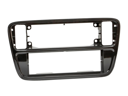 Monteringsram 1-DIN VW Up, klaversort i gruppen Bilstereo / Hvad passer i min bil / Volkswagen / up! / up! 2012-2023 hos BRL (70028132024)