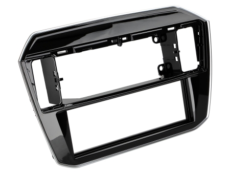 Monteringsramme 1-DIN Seat/Skoda/VW, piano sort i gruppen Bilstereo / Hvad passer i min bil / Volkswagen / up! / up! 2012-2023 hos BRL (70028132029)