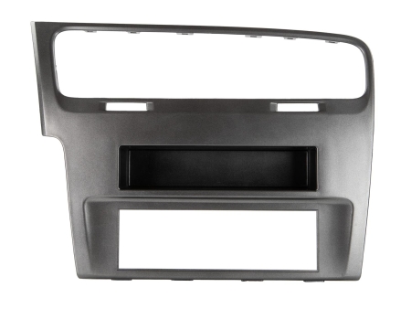 Monteringsramme 1-DIN med opbevaringsrum, VW Golf VII i gruppen Bilstereo / Hvad passer i min bil / Volkswagen / Golf / Golf Mk7 2013-2019 / Skifte stereo Golf Mk7 2013-2019 hos BRL (700281320382)