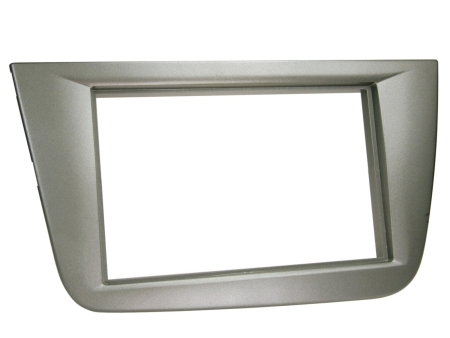 Monteringsramme 2-DIN Seat Altea/Toledo, antracit i gruppen Nyheder hos BRL (70028132804)