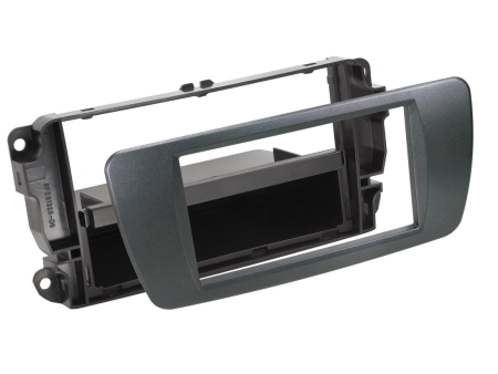 Monteringsram 2-DIN med prylfack Seat Ibiza, azabache sort i gruppen Bilstereo / Hvad passer i min bil / Seat / Ibiza / Ibiza 2009-2015 hos BRL (700281328061)