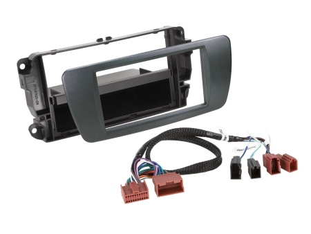 Monteringsramme 2-DIN Seat Ibiza, Galway Grå i gruppen Bilstereo / Hvad passer i min bil / Seat / Ibiza / Ibiza 2009-2015 hos BRL (700281328081)