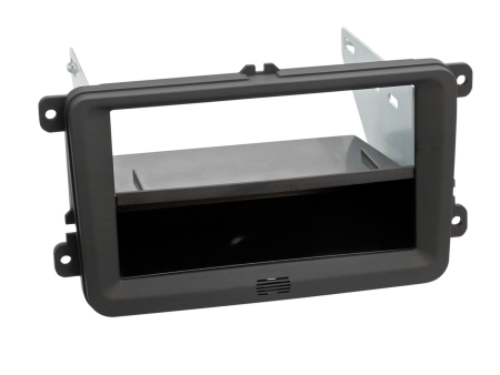 Monteringsramme 2-DIN med opbevaringsrum Seat/Skoda/VW i gruppen Bilstereo / Hvad passer i min bil / Volkswagen / Transporter / Transporter T6 2015-2020 / Skift stereo Transporter T6 2015-2020 hos BRL (700291320301)