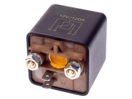 Batteriadskillelsesrelæ 12V 120A i gruppen Bilstereo / Tilbehør / Batteriopladere hos BRL (70030350000)
