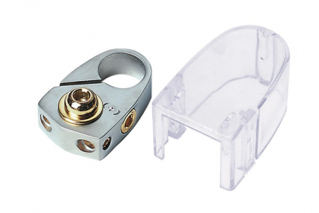 ACV Batteripolsko plus, skruvanslutning + 2x10mm² i gruppen Bilstereo / Tilbehør / Monteringstilbehør hos BRL Electronics (70030400201S)