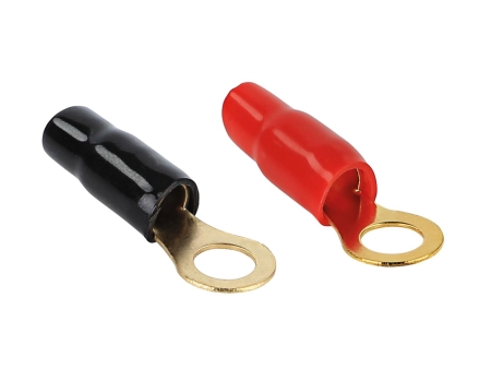 Ringterminal 35 mm², 1 rød/1 sort i gruppen Bilstereo / Tilbehør / Kabelskor hos BRL Electronics (70030470041)