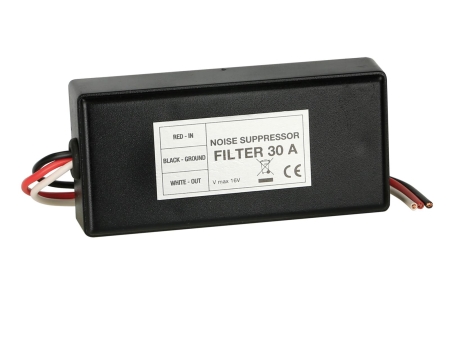 Støjfilter strømforsyning 30A i gruppen Bilstereo / Tilbehør / Monteringstilbehør hos BRL Electronics (70030500033)