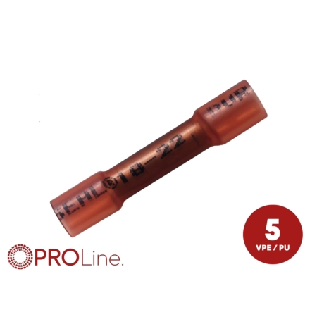 Loddehylse med krympeslange rød, 5-pak i gruppen Nyheder hos BRL (70034723715P)