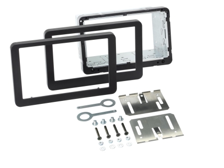 Monteringsramme 2-DIN Alfa 159/Brera/Spider, sort i gruppen Bilstereo / Hvad passer i min bil / Alfa Romeo hos BRL Electronics (70038100116)