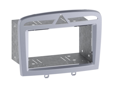 Monteringsramme 2-DIN Peugeot 308, varm sølv i gruppen Bilstereo / Hvad passer i min bil / Peugeot / Peugeot 308 / Peugeot 308 2014-2021 hos BRL (700381040032)