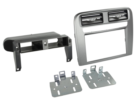 Monteringsramme 2-DIN Fiat Grande Punto, antracit i gruppen Nyheder hos BRL (700381094141)