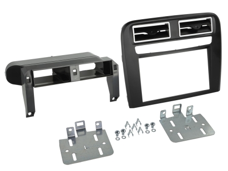 Monteringsramme 2-DIN Fiat Grande Punto, sort i gruppen Nyheder hos BRL (700381094142)