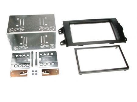 2-DIN monteringsram Fiat Sedici / Suzuki SX 4 2006 > black i gruppen Bilstereo / Hvad passer i min bil / Fiat / Sedici hos BRL (70038109417)