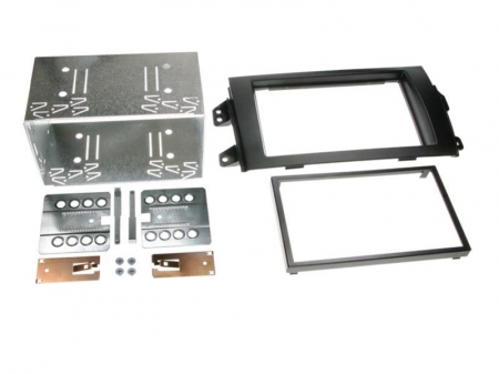 2-DIN monteringsram Fiat Sedici / Suzuki SX 4 2006 > black i gruppen Bilstereo / Hvad passer i min bil / Fiat / Sedici hos BRL Electronics (70038109417)