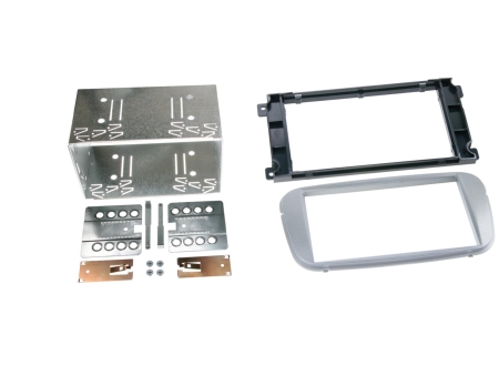 Monteringsramme 2-DIN Ford, sølv i gruppen Bilstereo / Hvad passer i min bil / Ford / B-max / B-max 2012- hos BRL (700381114192)