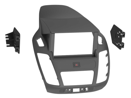 Monteringsramme 2-DIN Ford Tourneo/Transit i gruppen Bilstereo / Hvad passer i min bil / Ford / Transit Connect / Transit Connect 2013-2023 hos BRL (700381114481)