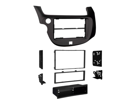Monteringsramme 2-DIN med opbevaringsrum Honda Fit/Jazz i gruppen Bilstereo / Hvad passer i min bil / Honda / Jazz / Jazz 2009-2015 hos BRL (700381130241)