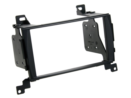 Monteringsramme 2-DIN Hyundai Santa Fe, sort i gruppen Bilstereo / Hvad passer i min bil / Hyundai / Santa Fe / Santa Fe 2006-2012 hos BRL (70038114305)