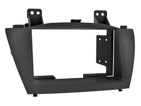 Monteringsram 2-din Hyundai ix35 2010- svart i gruppen Bilstereo / Hvad passer i min bil / Hyundai / ix35 / ix35 2010-2015 hos BRL Electronics (70038114335)